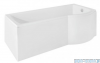 Besco Inspiro 150x70cm wanna z parawanem prawa + obudowa + syfon #WAI-150-PPR/#OAI-150-II/19975